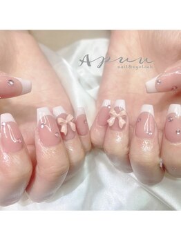 アピュ(APUU)/ベビーピンク フレンチ