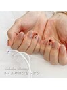 晩夏ネイル～定額Mコース