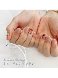 晩夏ネイル～定額Mコース