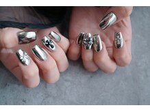 ネイル フライガール(nail FLY GIRL)/メタリック！シルバーミラー★