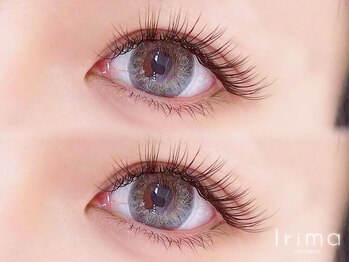 イリマ 静岡駅前店(Irima)の写真/[静岡駅/上下まつげパーマ/フラットラッシュ］【デザイン力感動】目元可愛さ2倍!ダメージレスまつげパーマ*