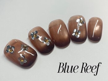 ホロフラワーネイル