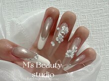 エムズビューティスタジオ ネイル まつげ 西川口店(M's Beauty Studio)/手作り花120分持ち込みデザイン