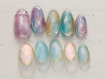 ネイルミックス MEGAドン・キホーテ長野店(Nail Mix)の写真/【6490円★カスタムコース(60分) 】最新デザインを組み合わせて「自分らしさ」を表現できる◎/長野