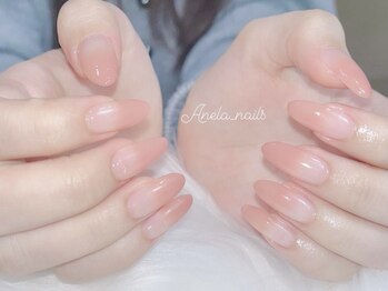 アネラ ネイルズ(Anela_nails)/ちゅるんカラーグラデーション