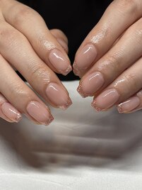 ラメフレンチの虜
