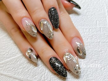 ルヴェール 久屋公園(le verre)/キラキラネイル