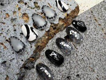 #フィルイン#ニュアンス#ネイル