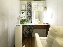 ＊施術スペース＊個室でリラックスしながら施術できます