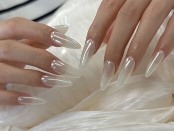 テネル 横浜(tener)/>>ホワイトパールネイル