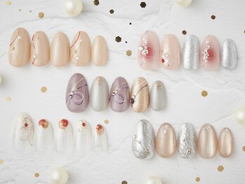 アトリエプラスエヌ(Atelier+N)の写真/【デザイン幅広くご用意◎】シンプル～個性派まで、好みやライフスタイルに合わせて選べる豊富なコース♪