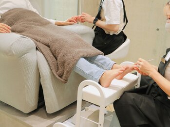 ミーム(meme)の写真/《パラジェル/フィルイン》大人女性のニーズが叶う♪短時間で大満足の仕上がり*マグネットネイル¥5200