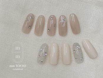 定額/春ネイル/バターイエロー