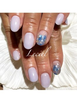 ルシエル(LeCiel)/シンプルオフィスネイル