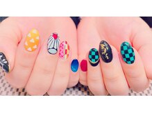 モチミィ(mochimy.)/鬼滅の刃ネイル＊2