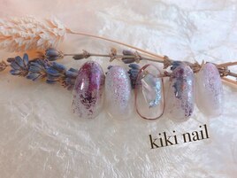 夏ニュアンスネイル