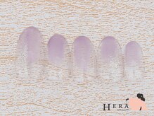 ヘラー 渋谷(HERA)/クリア　ラメ　人気　塗りかけ