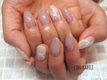 リノ カヒリ アイラッシュ(Lino kahili)/淡いマーブルも可愛いです!