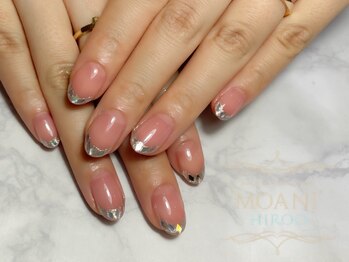 モアニヒロオ 広尾駅前店(MOANI Hiroo)/冬デザイン♪ガラスフレンチ