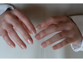 french gel nail