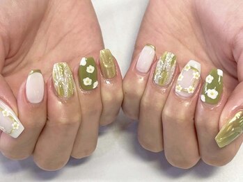 マハロネイルサロン 川崎店(mahalo)の写真/最旬デザイン多数ご用意★高技術×高品質でモチの良さ◎洗練されたデザインで周りと差をつけて♪