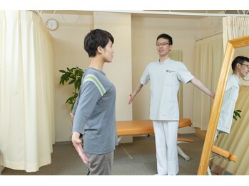 あおばだい整体院/基本的な良い姿勢をアドバイス