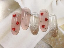 ビモア(vimore)/バレンタインネイル