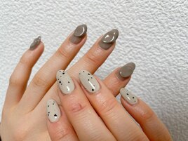 ちぐはぐネイル　パラジェル