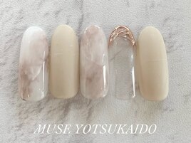 マーブルミラーフレンチクリア春