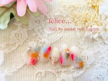 ネイルサロン フェリーチェ(felice)/【定額ネイル】¥7980