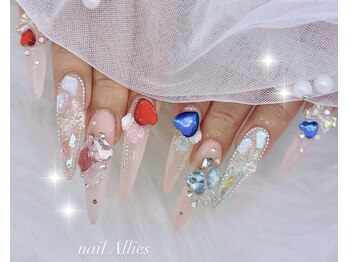 ネイル アリーズ セカンド(nail Allies 2nd)/ワンホンネイル ガーリーネイル