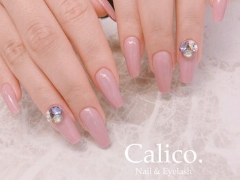 キャリコ(calico)の写真/ネイルとまつげ同時施術OK!一人一人の爪に合わせた施術で、あなたの理想の指先に導きます♪初めての方も◎