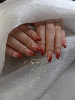 リリアージュ(Lilyage)の写真/働く女性に嬉しいシンプルネイル♪有資格者による高品質なワンカラーがモデルクーポンでお手軽価格◎