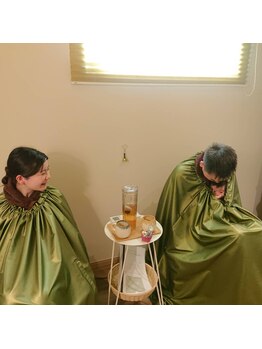 ワ(Wa)の写真/２～３名様まで同時に施術をお楽しみいただけます♪初めての場所で、一人では不安な方にもおすすめです☆彡