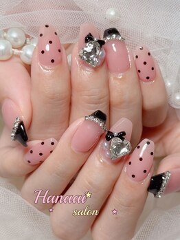 ハナアイ サロン 新宿店(hanaai salon)の写真/【韓国ネイル/ワンホン/長さ出し人気】定額マグネットデザイン豊富♪持ち込みOKの駅近人気サロン