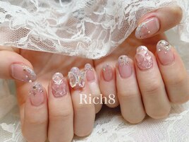 キルティング韓国ネイル