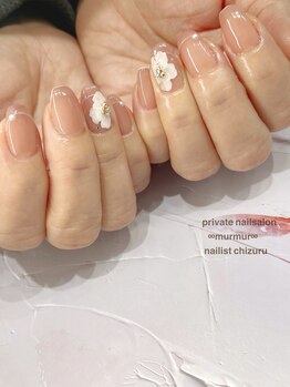 プライベート ネイルサロン マーマ(murmur)/フラワーネイル