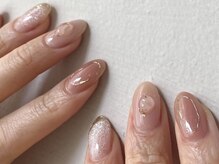 アメリアンドカシェット(Amelie&Cachette)/ニュアンスネイル：maika