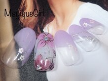マジックガール 津田沼店(MagiqueGirl)/【お花ネイル】