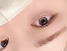 【淡眉×ぱっちりeye♪】眉カラー+仕上げメイク(WAX無)+ラッシュリフト¥7500