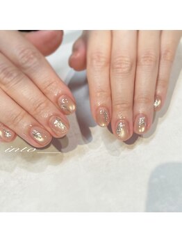 ネイルサロン イントゥ(into_)/マグネット ニュアンス ラメ