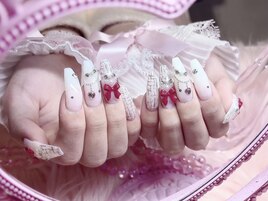 【Akari】ツイードネイル