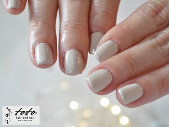 トトヘアー アンド ネイル(toto hair and nail)/ネイルケア付♪ワンカラー