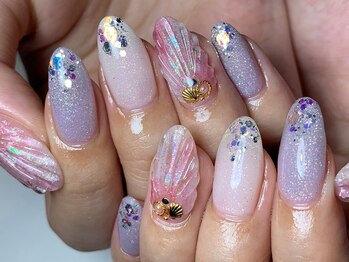 デザインネイル10870円