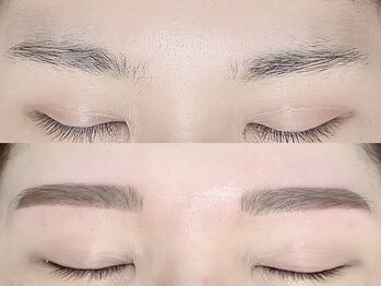 ランネ 池袋西口店(LanNe)/キツイ自眉を平行眉に!