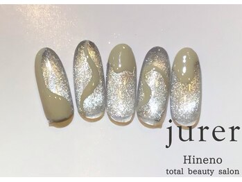ネイルアンドアイラッシュデザインサロン ジュレ 日根野店/定額デザイン8800コース