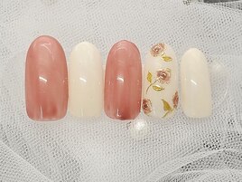 バラ＊春ネイル
