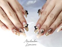 リュミエール(Lumiere)/人気ナンバーワンチェックネイル