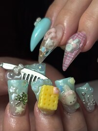個性派ネイル