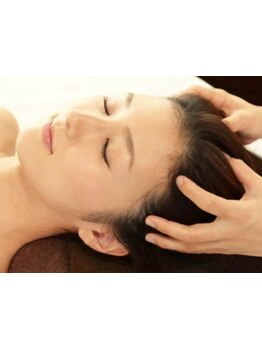 ヘッドスパで癒されたい